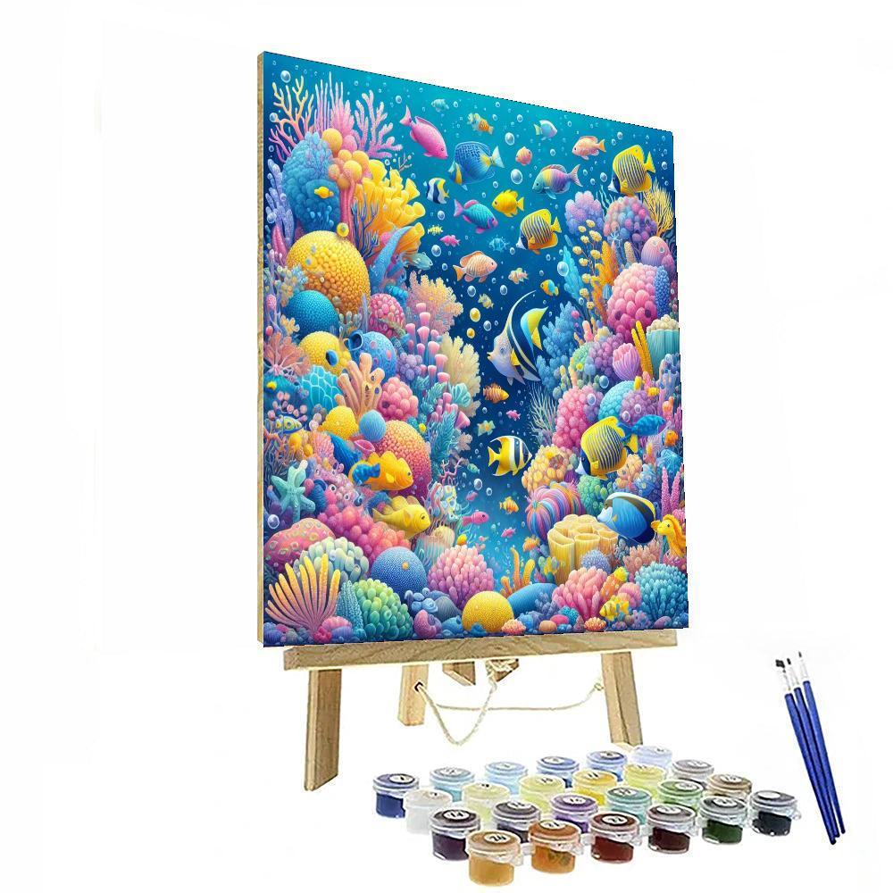 Bubbly Ocean Adventures Numbered Painting Kits