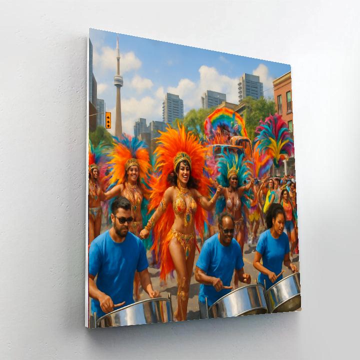 Caribana Festival - Toronto, Canada DIY Paint By Numbers