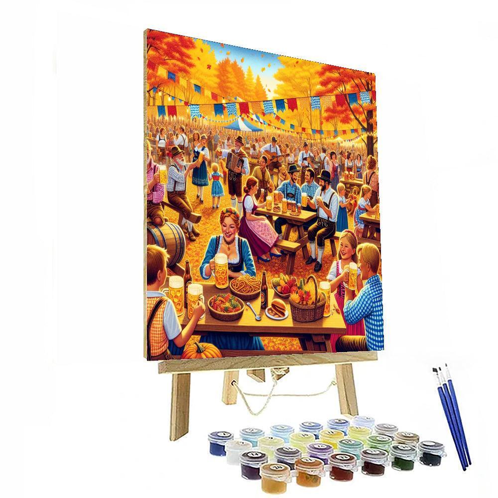 Harvey's Octoberfest Paint By Numbers Art