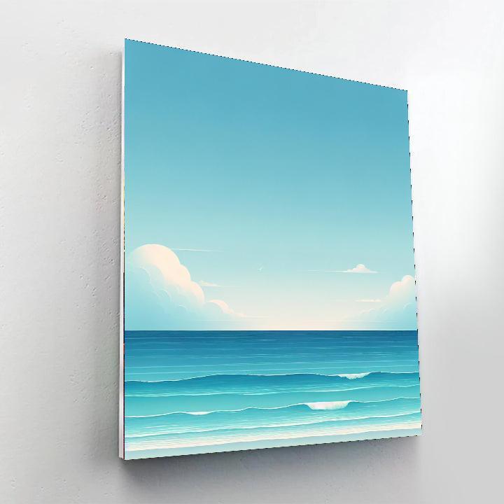 Enchanting Ocean Horizon Painting By Numbers Kit