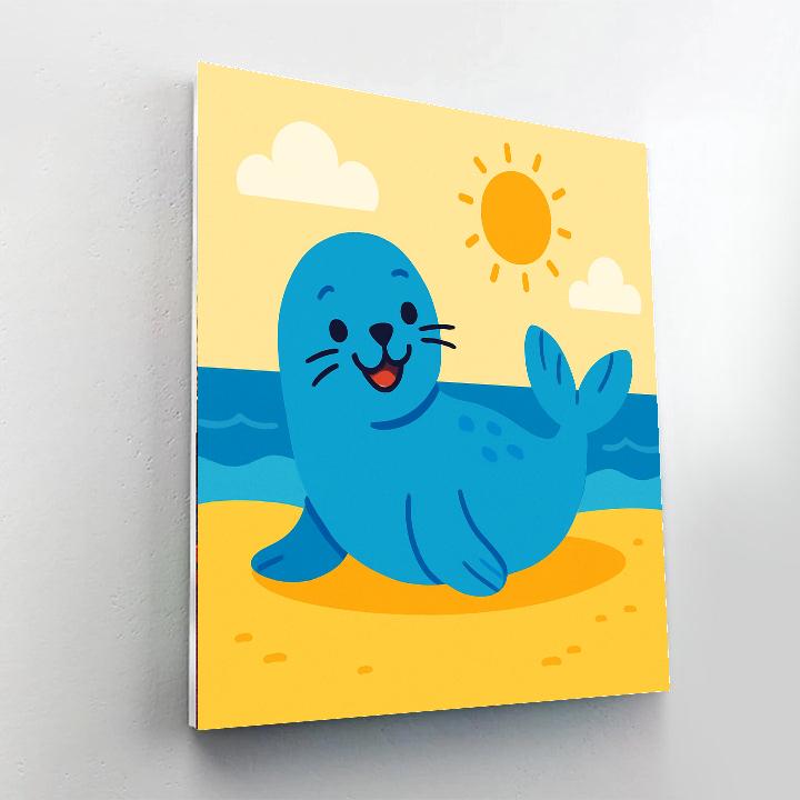 Jolly Seal DIY Paint By Numbers