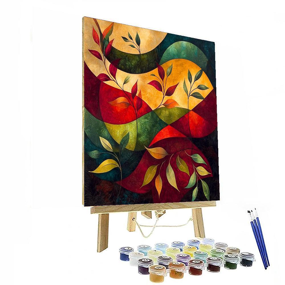 Frida Kahlo Inspired Essence Of Resilience  Paint By Numbers Art