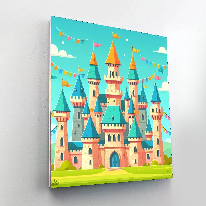 Royal Castle Dream Paint By Number