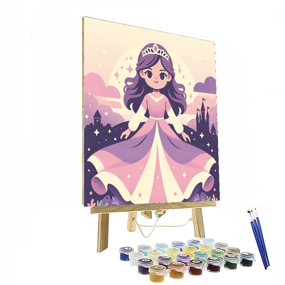 Royal Princess Fantasy Paint By Numbers Art