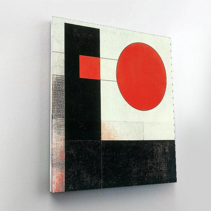 Kazimir Malevich Inspired Pure Form  Paint By Color