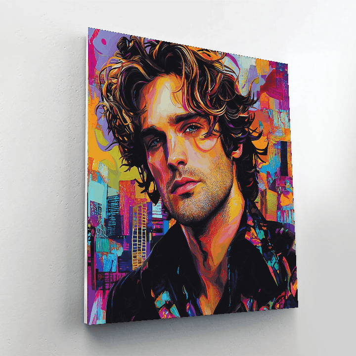 Robert Pattinson: The Intriguing Transformation Of A Star Painting By Numbers Kit
