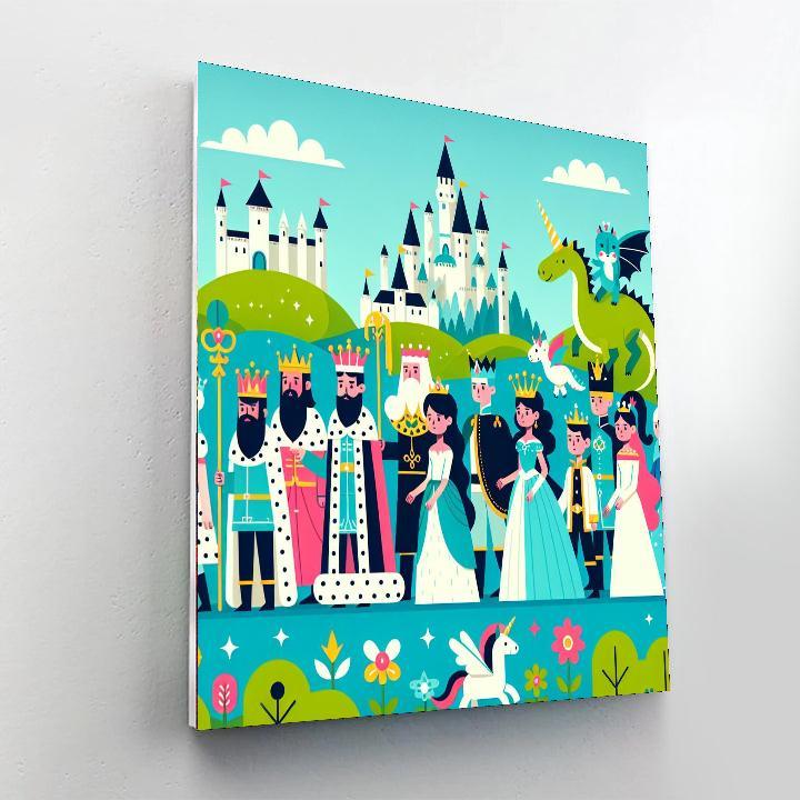 Magic Kingdom Parade Numbered Painting Kits