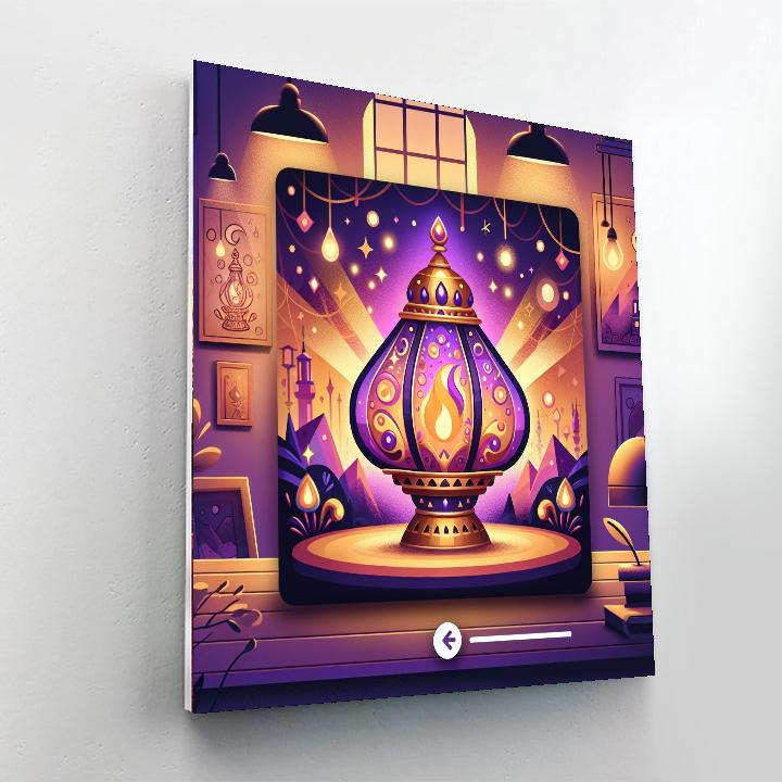 Magic Lantern Mystery Number Painting