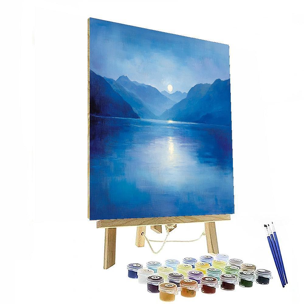 Turner Inspired Evening Serenity  Painting By Numbers Kit