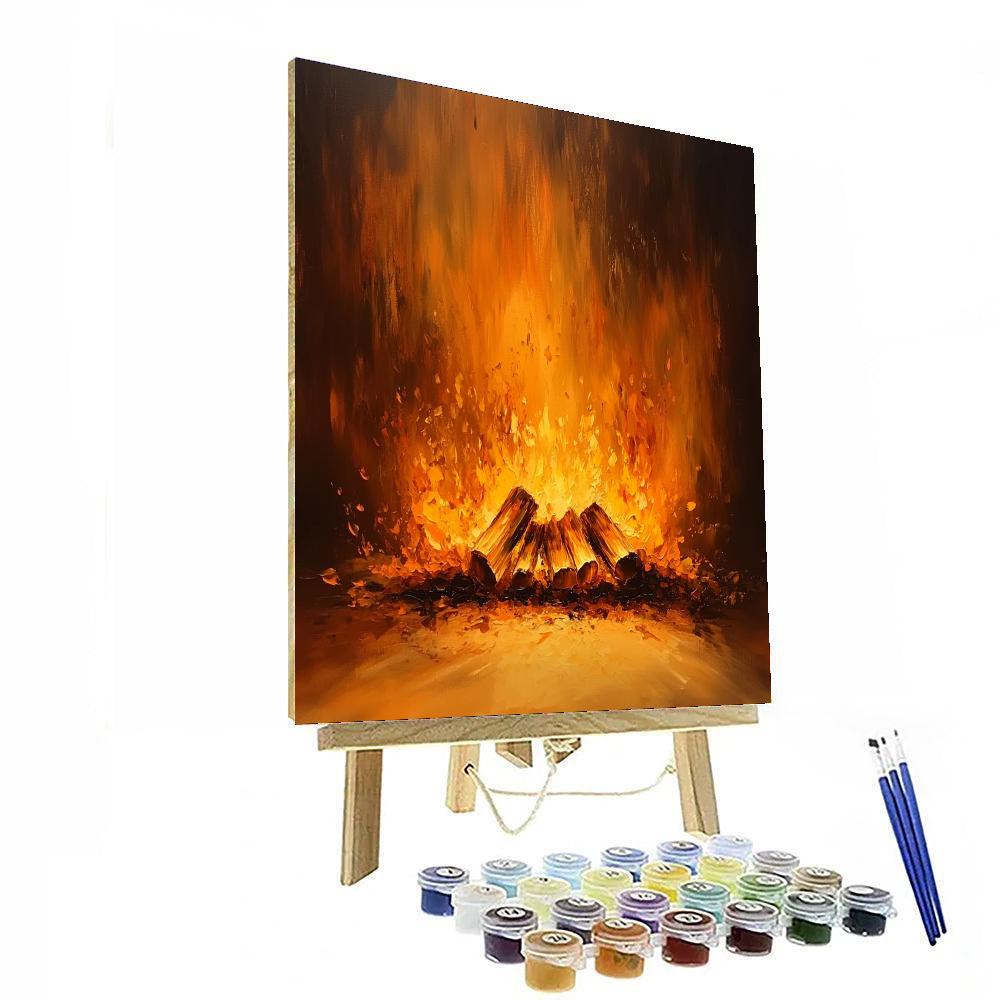 Caravaggio Inspired Embers Of The Past  Paint By Numbers Kits