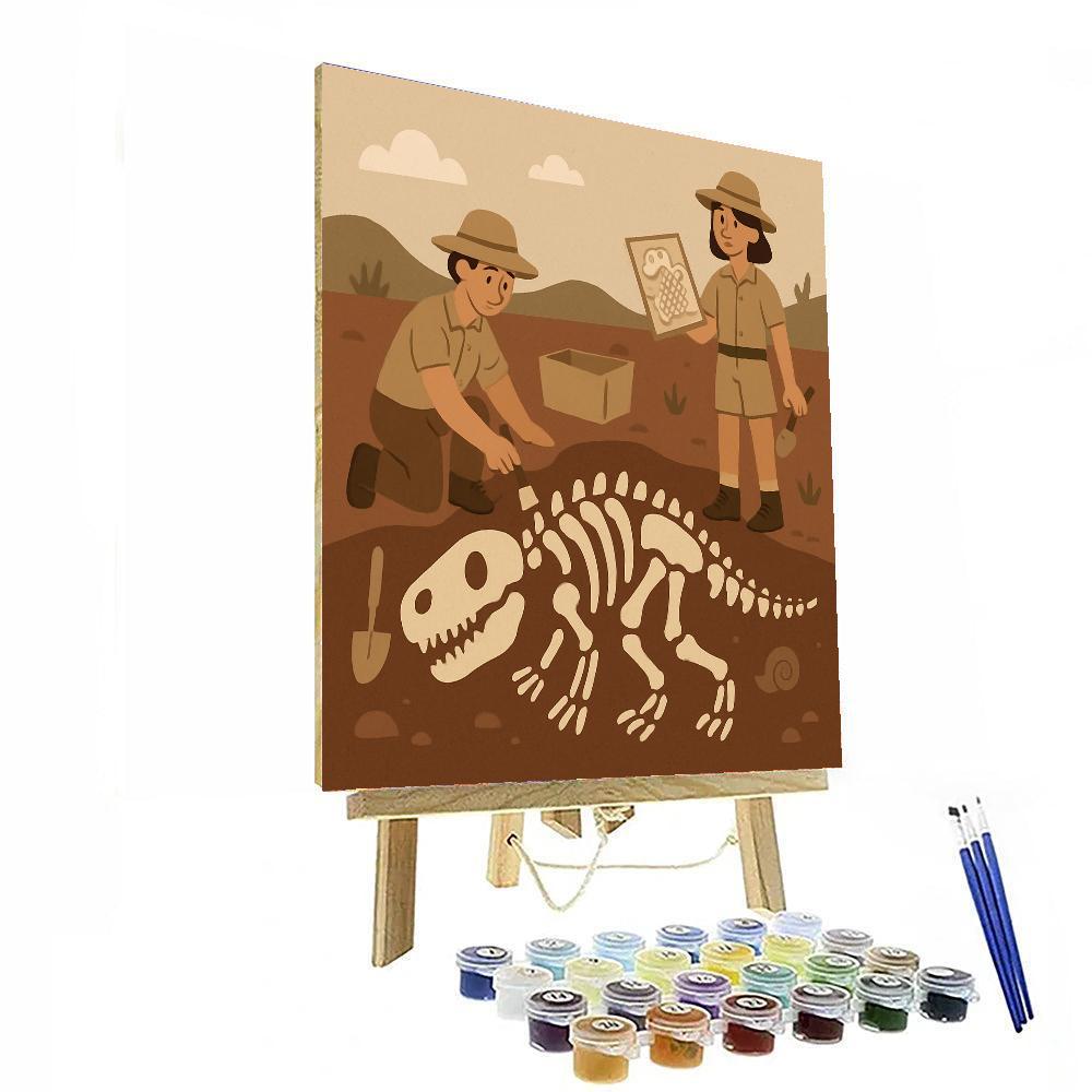 Fossil Expedition Paint By Color