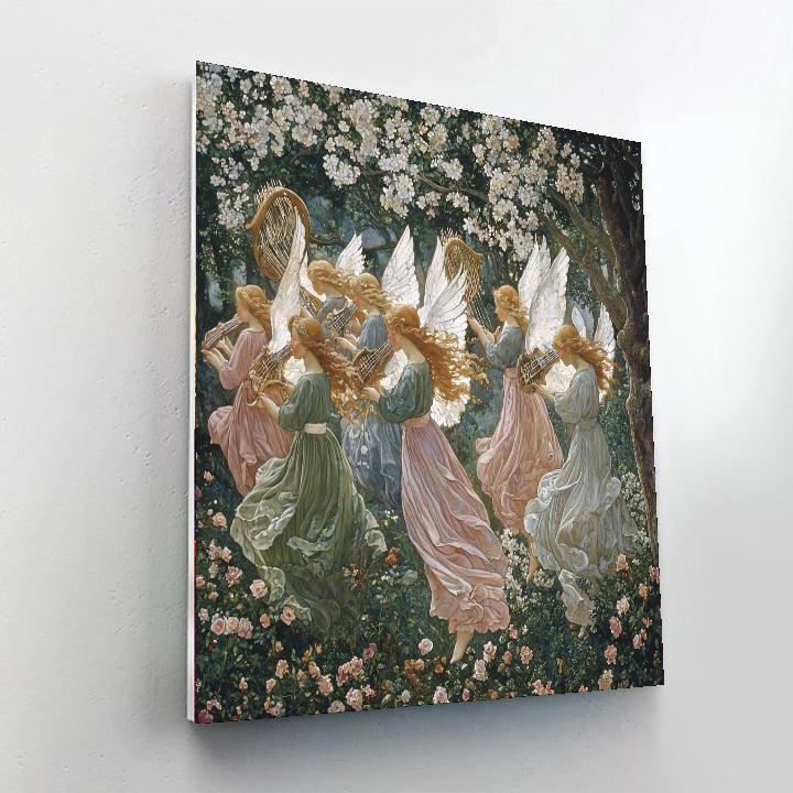 Burne-Jones Inspired Burne-Jones' Enchanted Visions  Number Painting