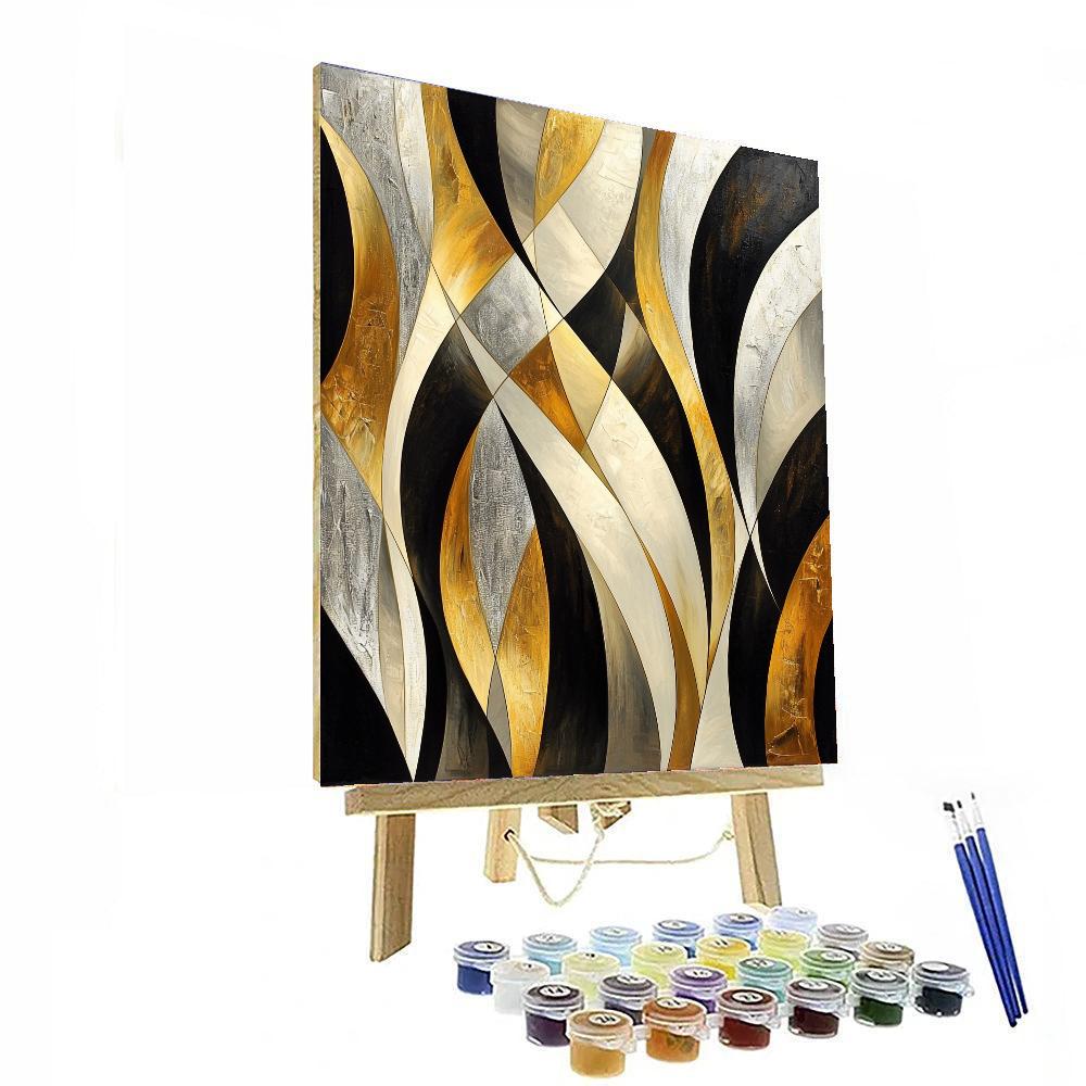 Tamara De Lempicka Inspired Modern Art Deco Elegance  Paint By Numbers