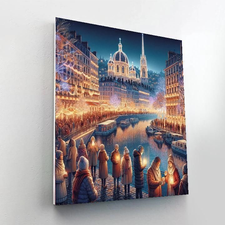 Festival Of The Lights - Lyon, France Paint By Number