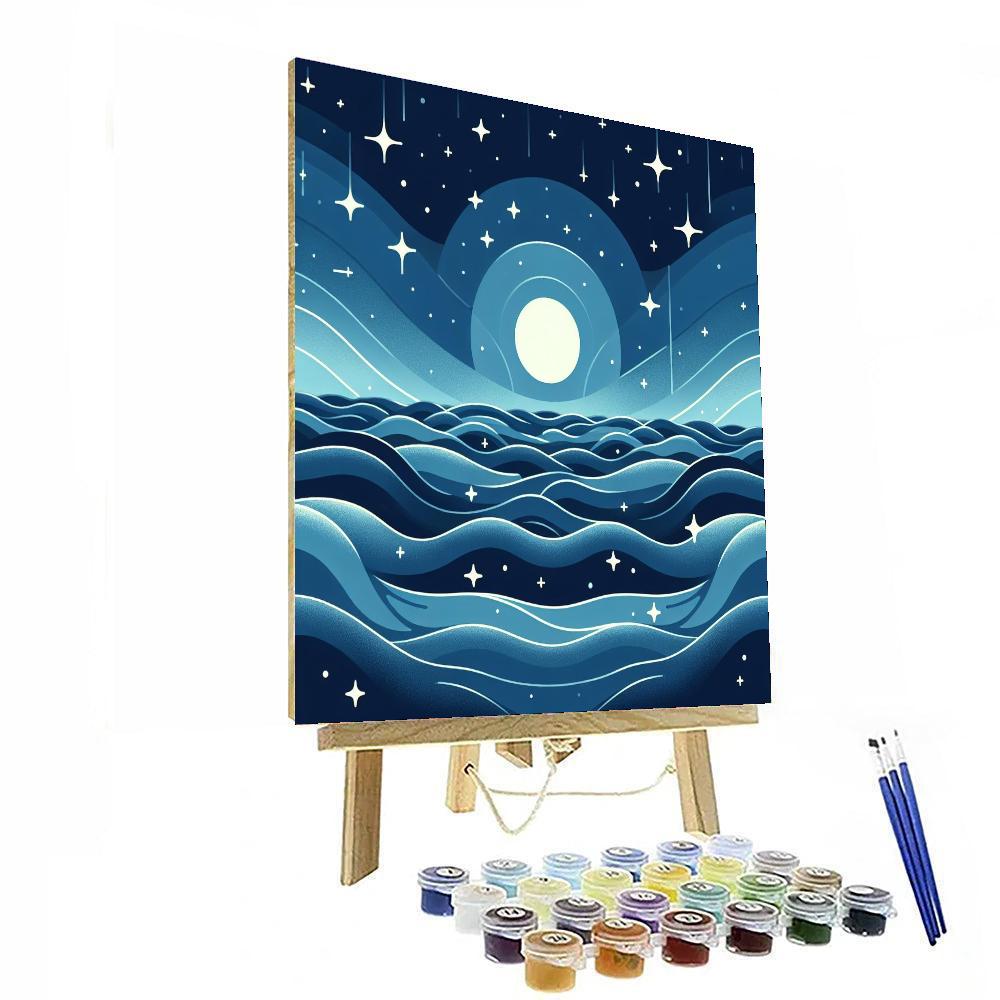 Twinkling Tides Paint By Numbers Kits