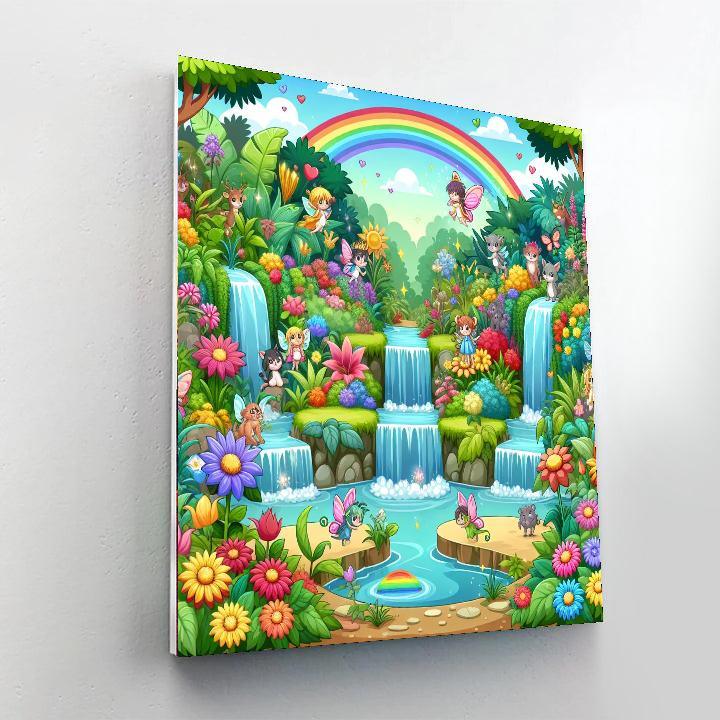 Garden Of Magical Creatures Painting By Numbers Kit
