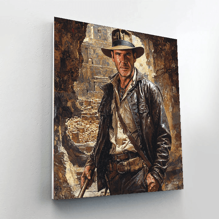 Harrison Ford: The Unyielding Adventurer Of Cinema Paint By Number