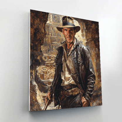 Harrison Ford: The Unyielding Adventurer Of Cinema Paint By Number