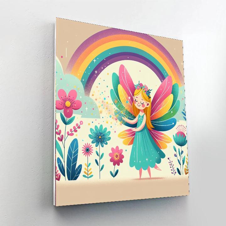 Sparkling Fairy Dust Painting By Numbers Kit