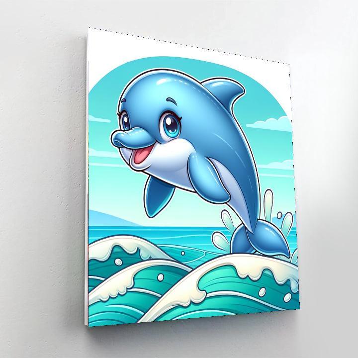 Ocean Adventure Learning Series Paint By Numbers Art