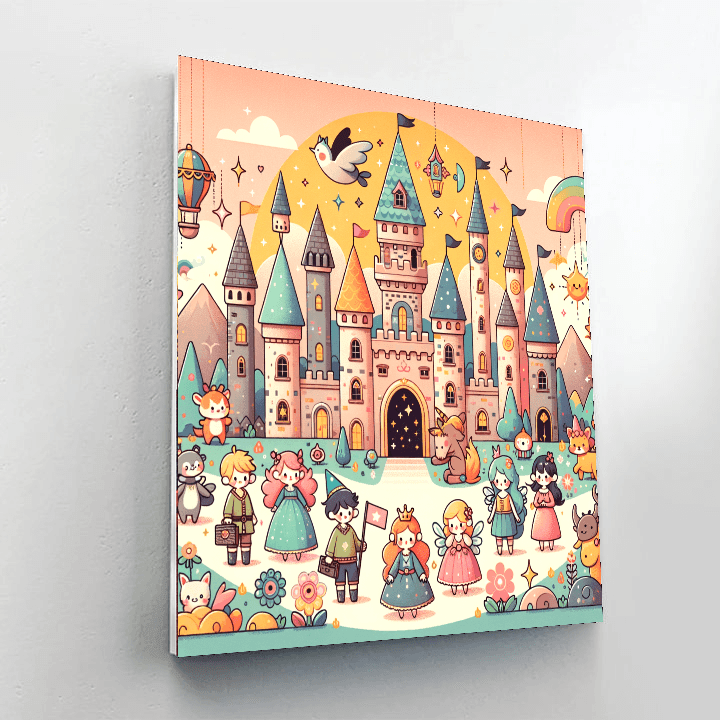 Fairy Tale Kingdom Journey Paint By Number
