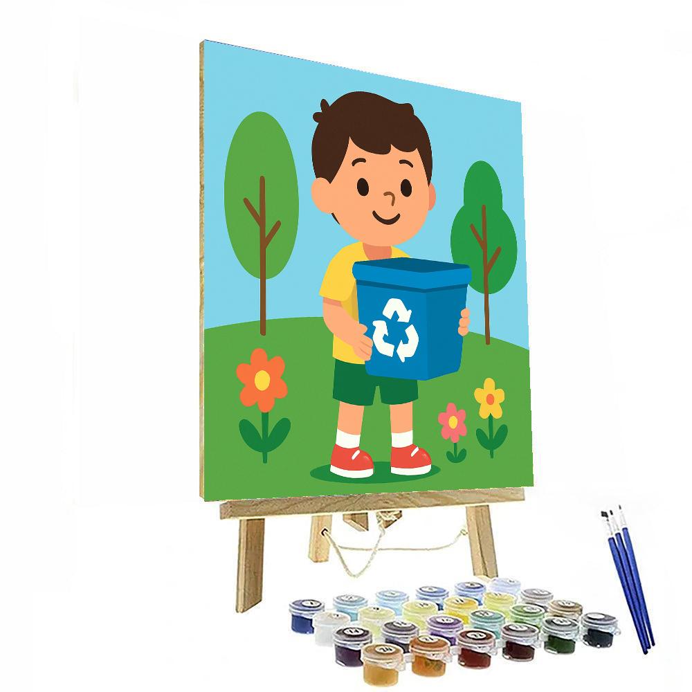 Eco-friendly Planet Numbered Painting Kits