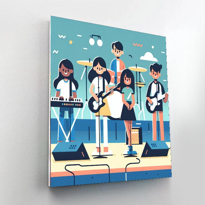 Superstar Band Numbered Painting Kits