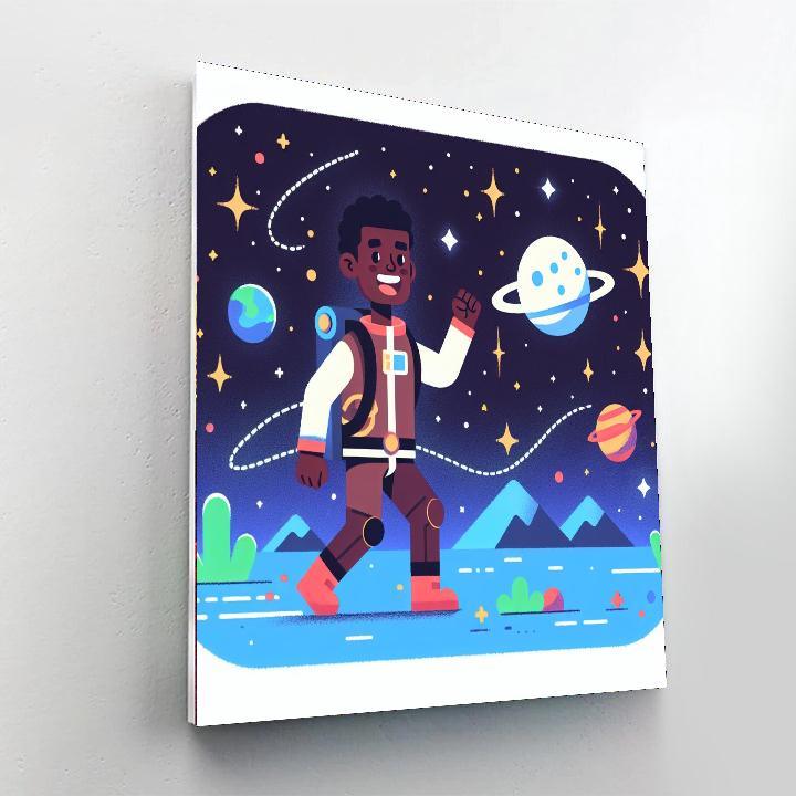 Galactic Pioneer Adventure Paint By Number