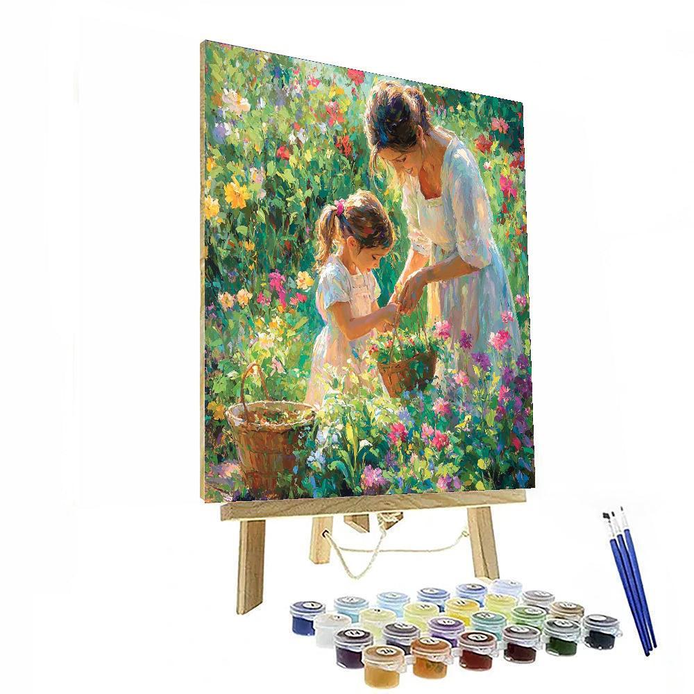 Mommy’s Little Gardener Paint By Color