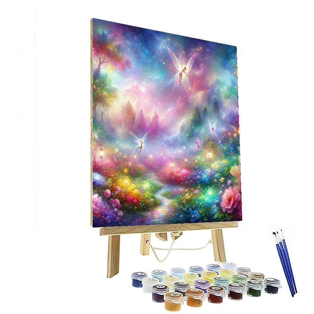 Mystical Garden Of Fairies Numbered Painting Kits