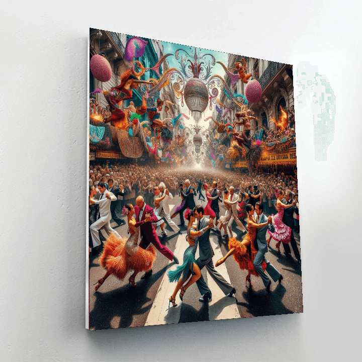 World Tango Festival - Buenos Aires, Argentina Painting By Numbers Kit