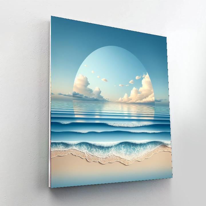 Seaside Escapade Tranquility Paint By Number