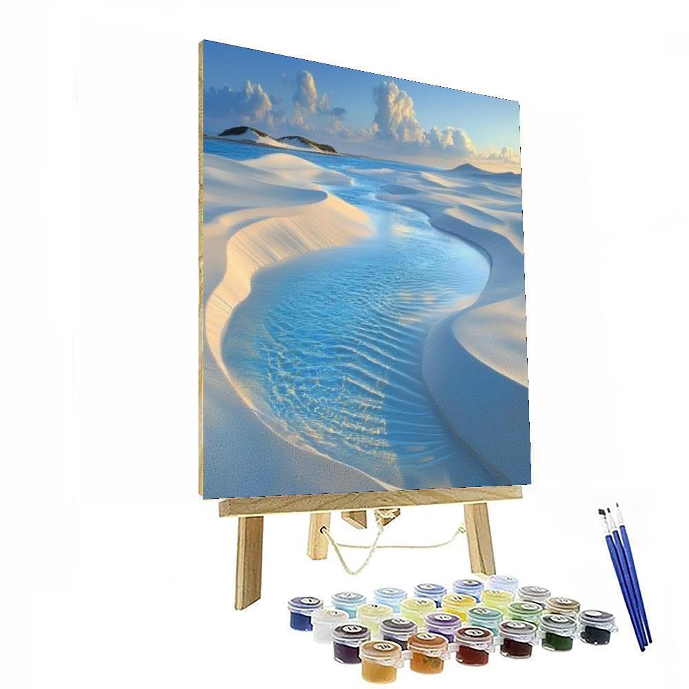 Lençóis Maranhenses National Park - Maranhão, Brazil DIY Paint By Numbers