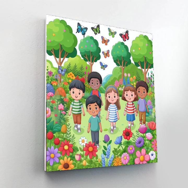 Botanical Gardens Journey Paint By Color