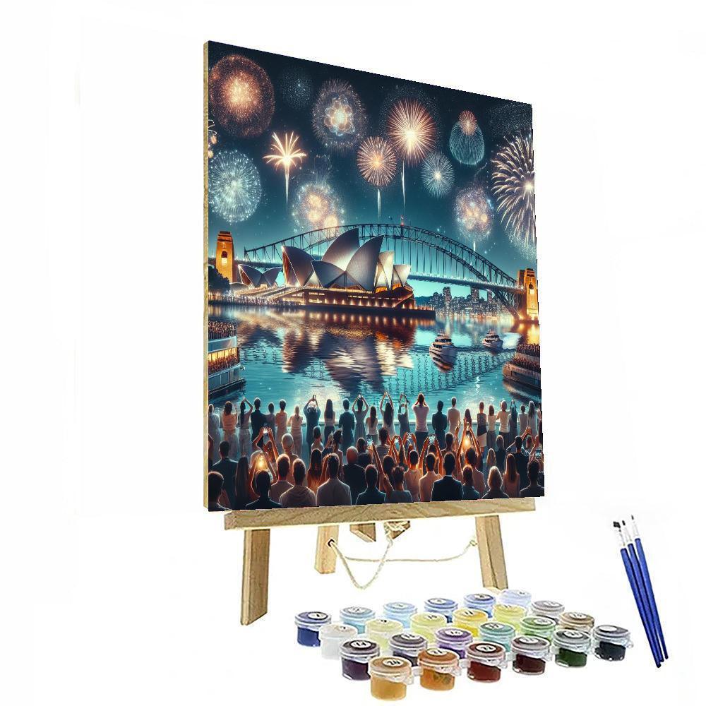 Sydney New Year's Eve - Sydney, Australia Paint By Number