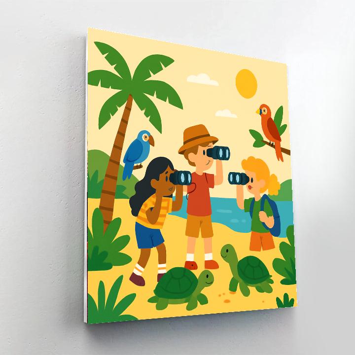 Island Expedition Numbered Painting Kits