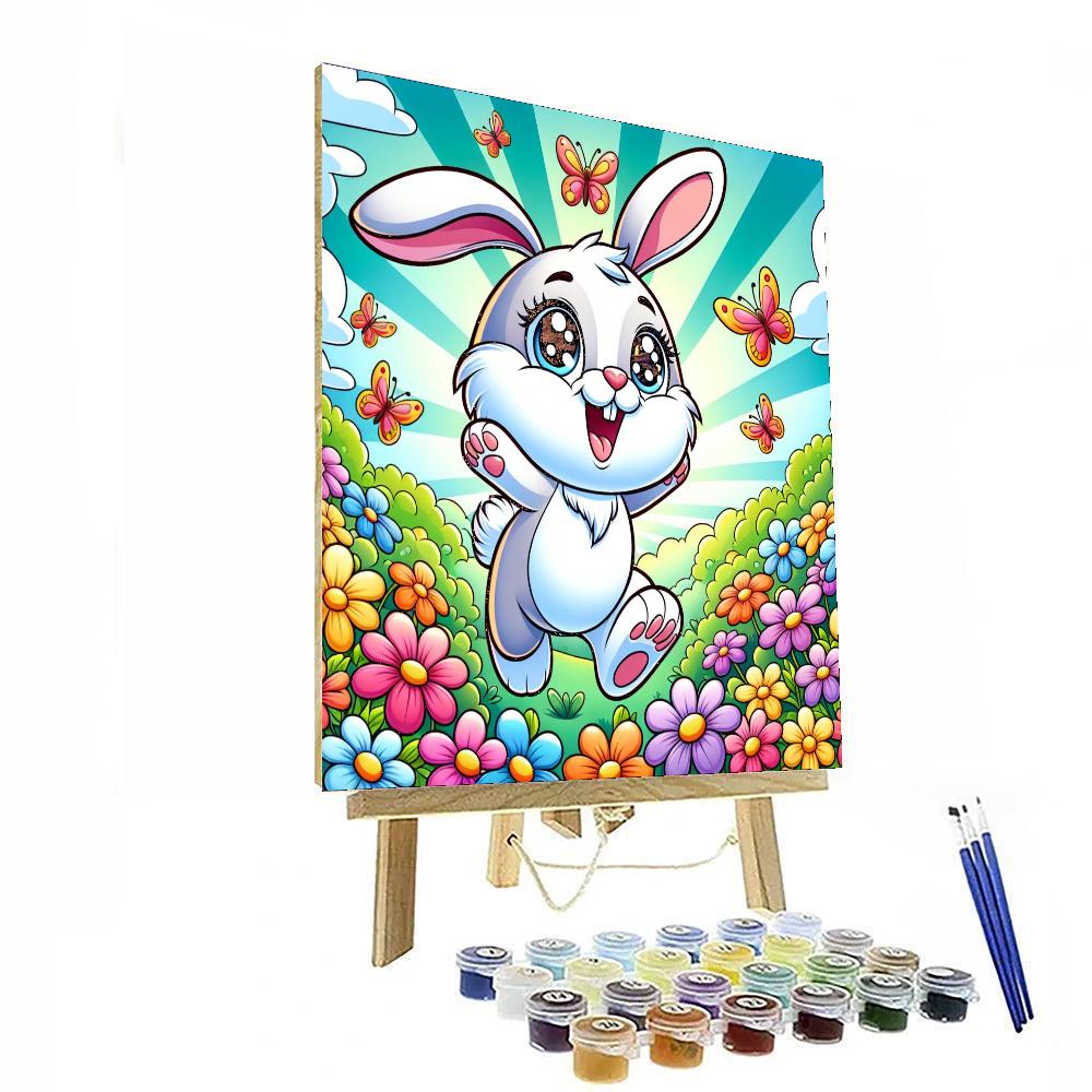 Adventurous Little Bunny Numbered Painting Kits