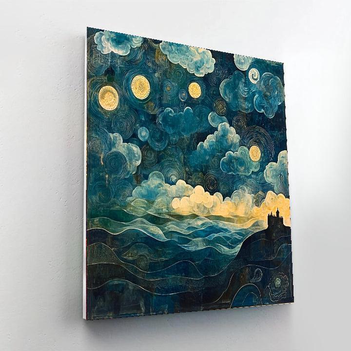 Max Ernst Inspired Dreamscapes Of The Unknown  Painting Number Kit