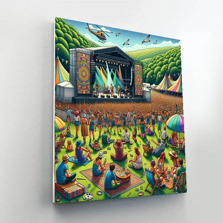 Electric Picnic - Ireland DIY Paint By Numbers