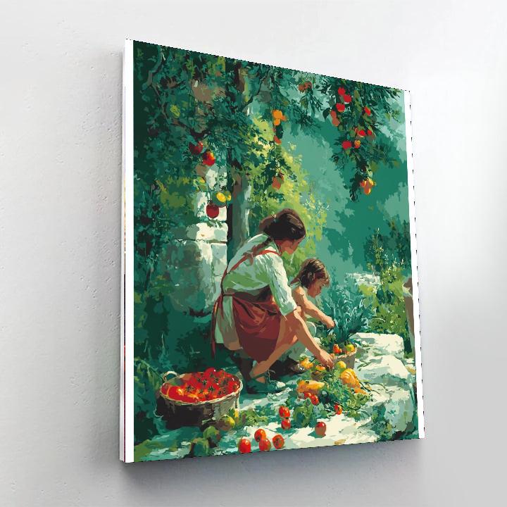 Harvest Time With Mom Paint By Numbers Kits