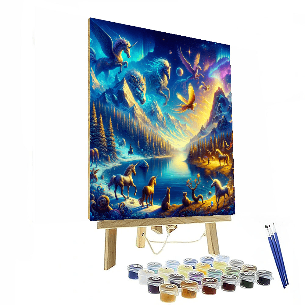 Fantasy Realm Adventure Paint By Number
