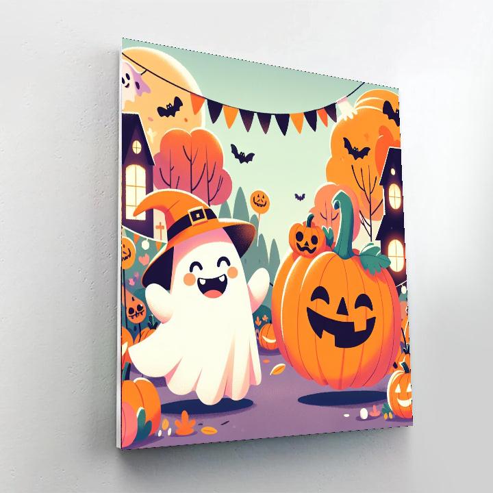 Halloween Pumpkin Parade Paint By Numbers Kits