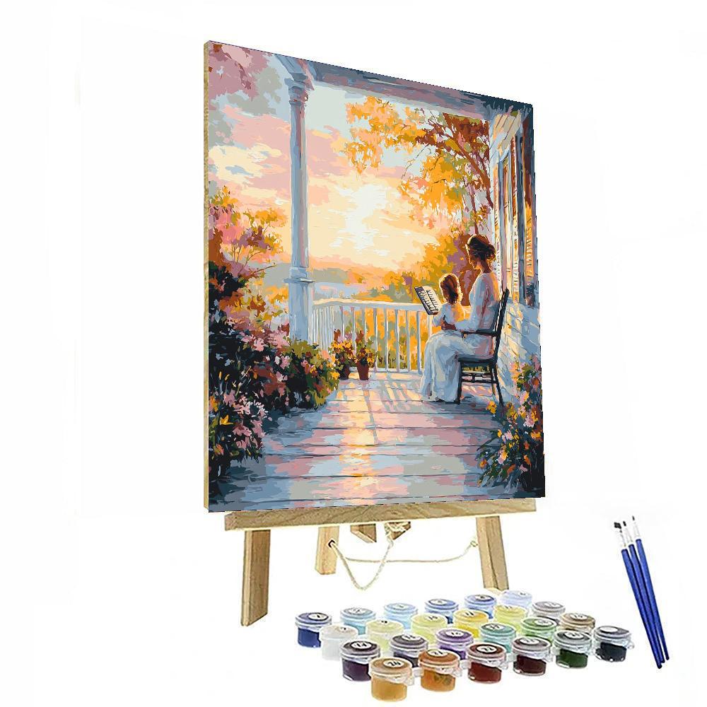 Tender Sunrise Serenade Number Painting