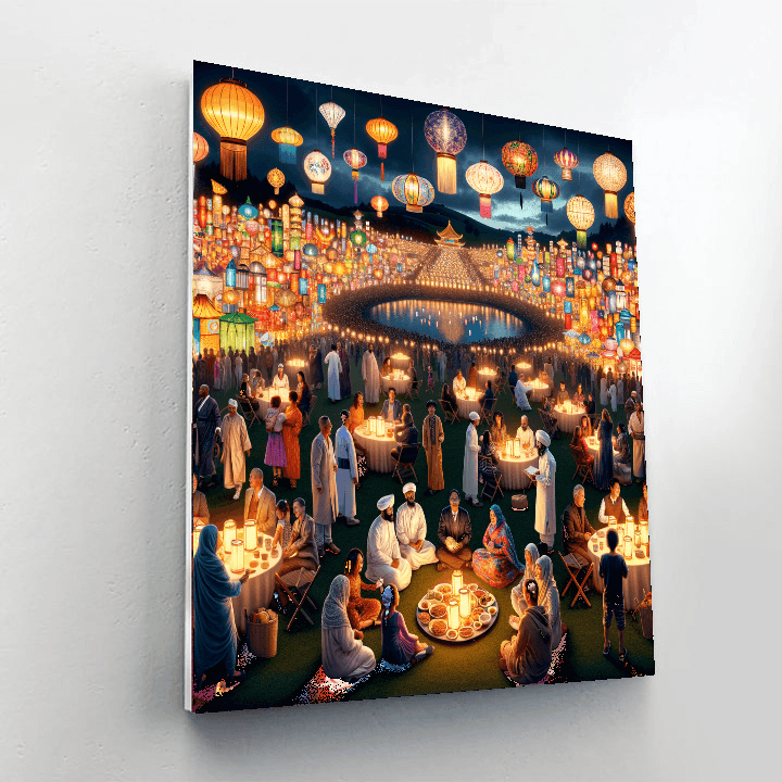 Auckland Lantern Festival Painting Number Kit