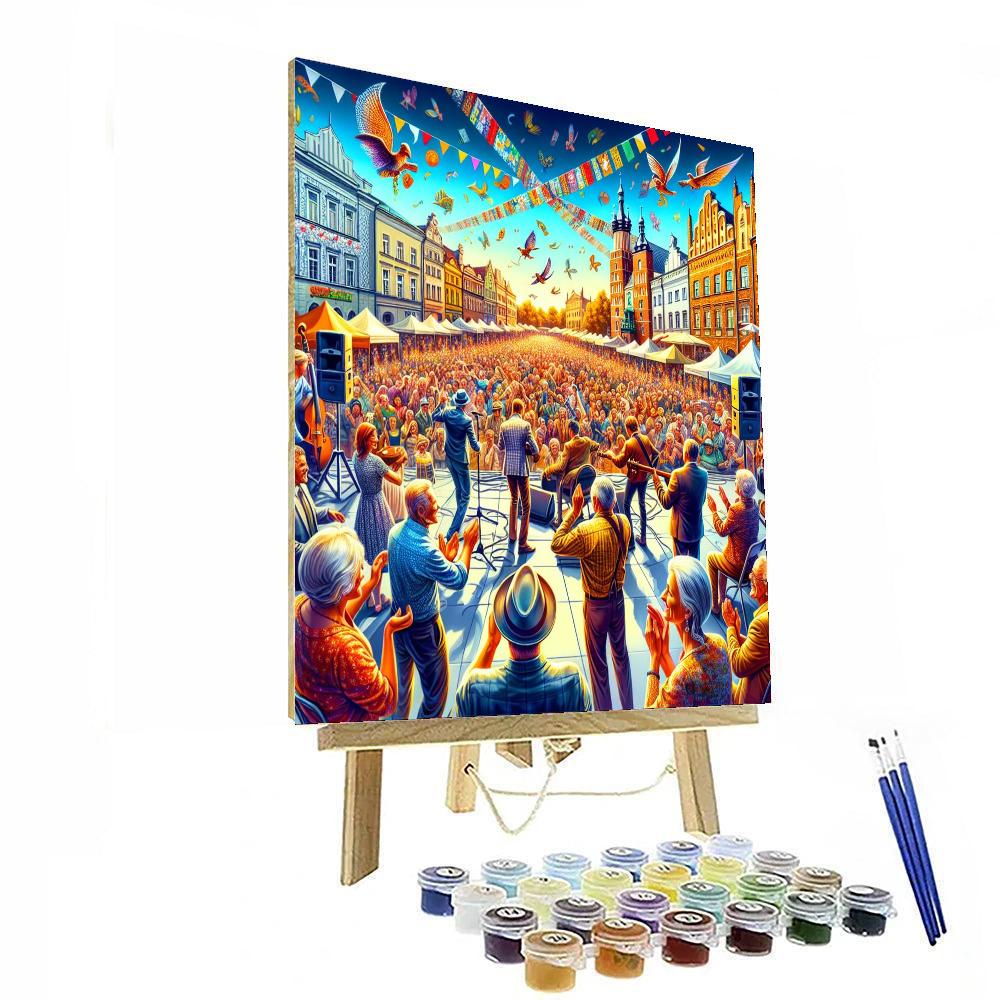Day Of Music - Poland Number Painting