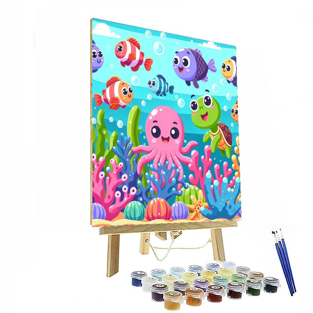 Sea Life Adventure Paint By Numbers Kits