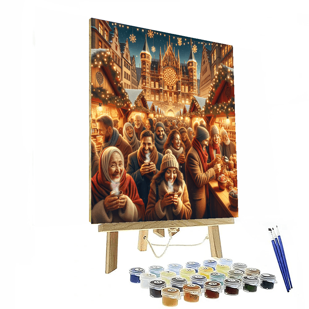 Zagreb Advent DIY Paint By Numbers