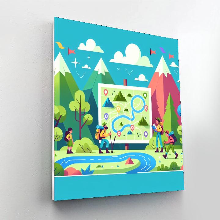 Epic Expedition Paint By Numbers Art