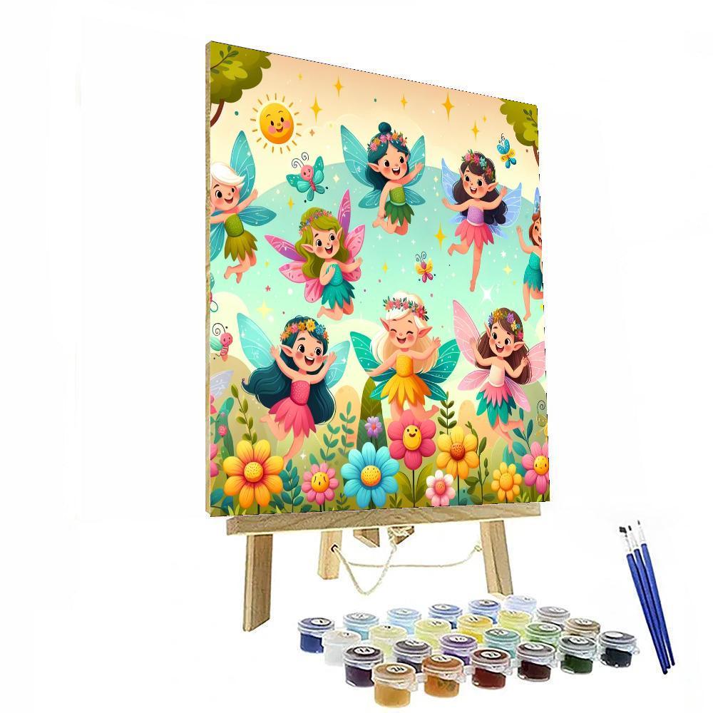 Friendly Fairy Tale Forest Numbered Painting Kits
