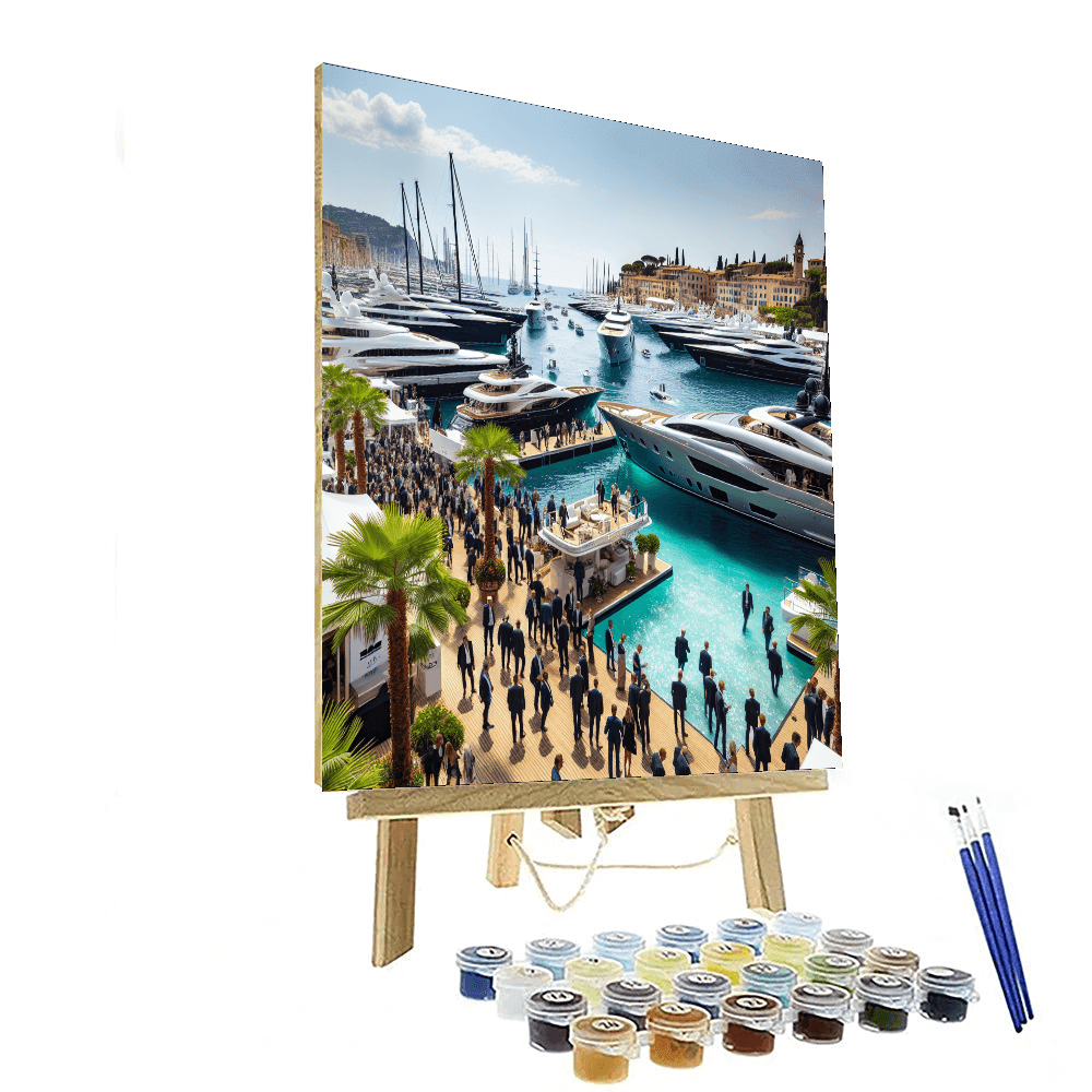 Cannes Yachting Festival - Cannes, France Number Painting